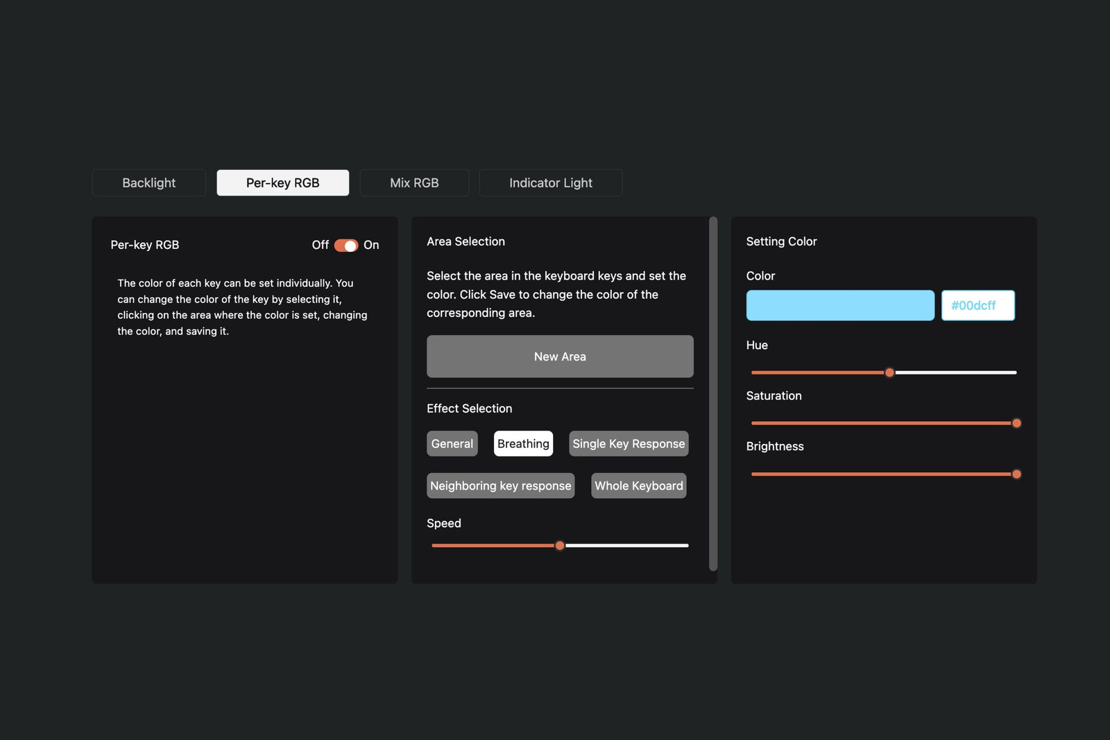 How to Set Per-key RGB on Launcher
