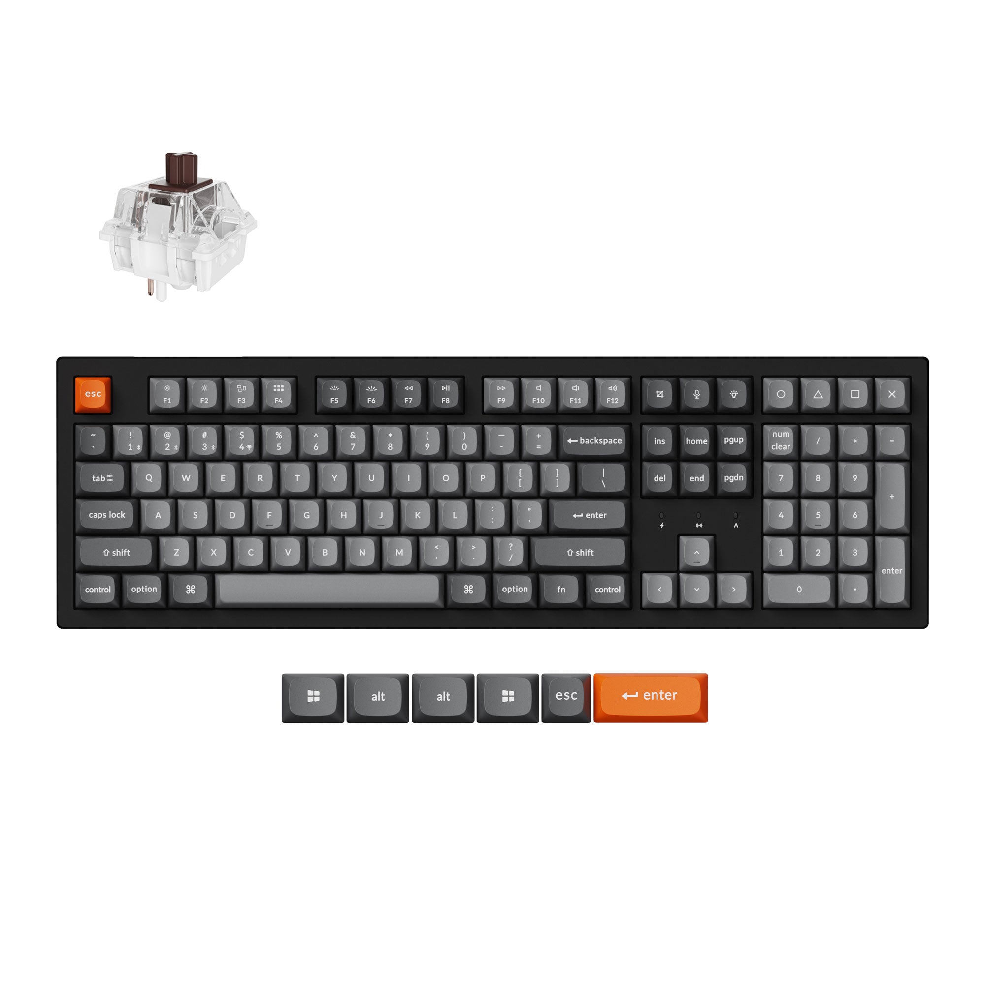 Keychron K10 Max QMK Wireless Mechanical Keyboard – Keychron