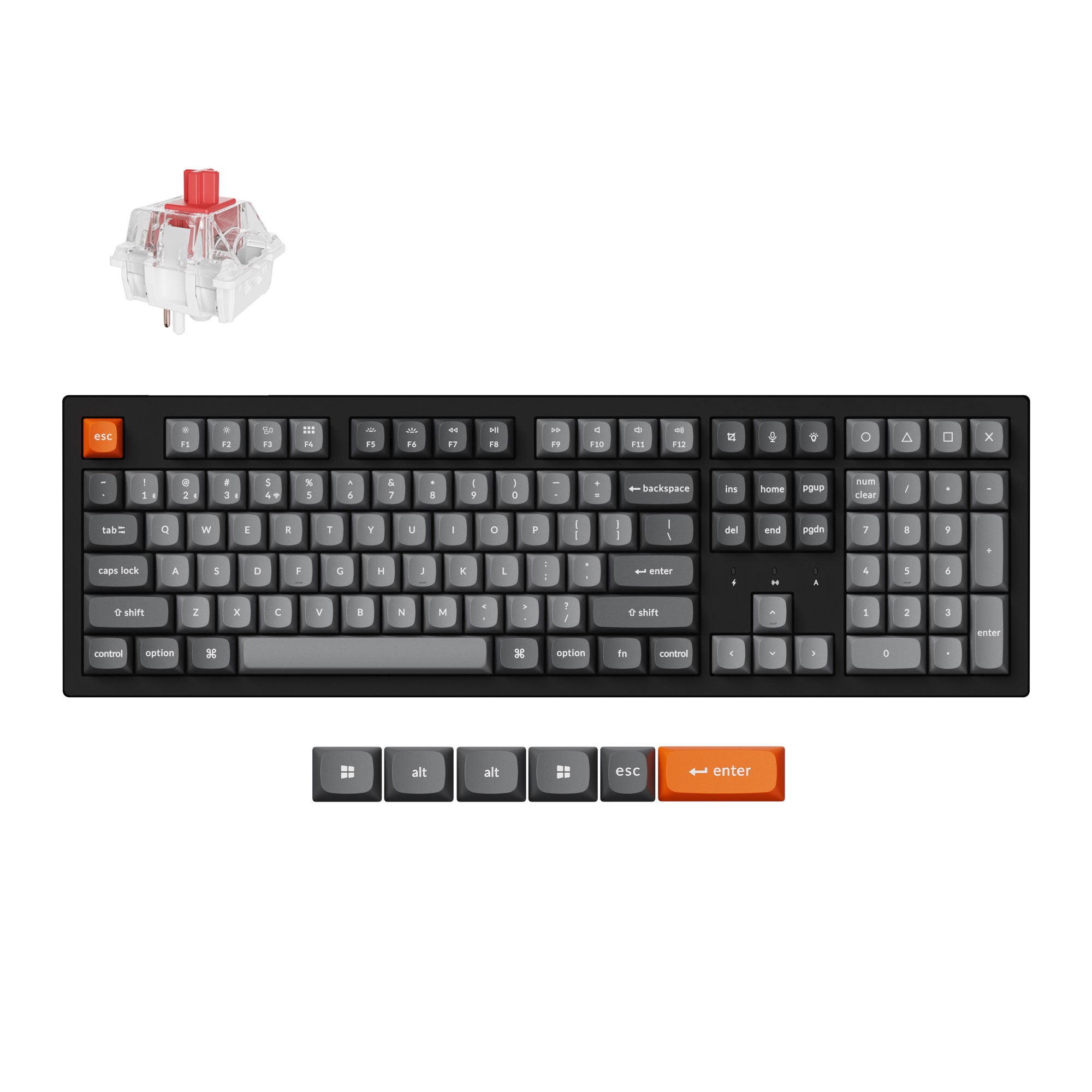 Keychron K10 Max QMK Wireless Mechanical Keyboard – Keychron