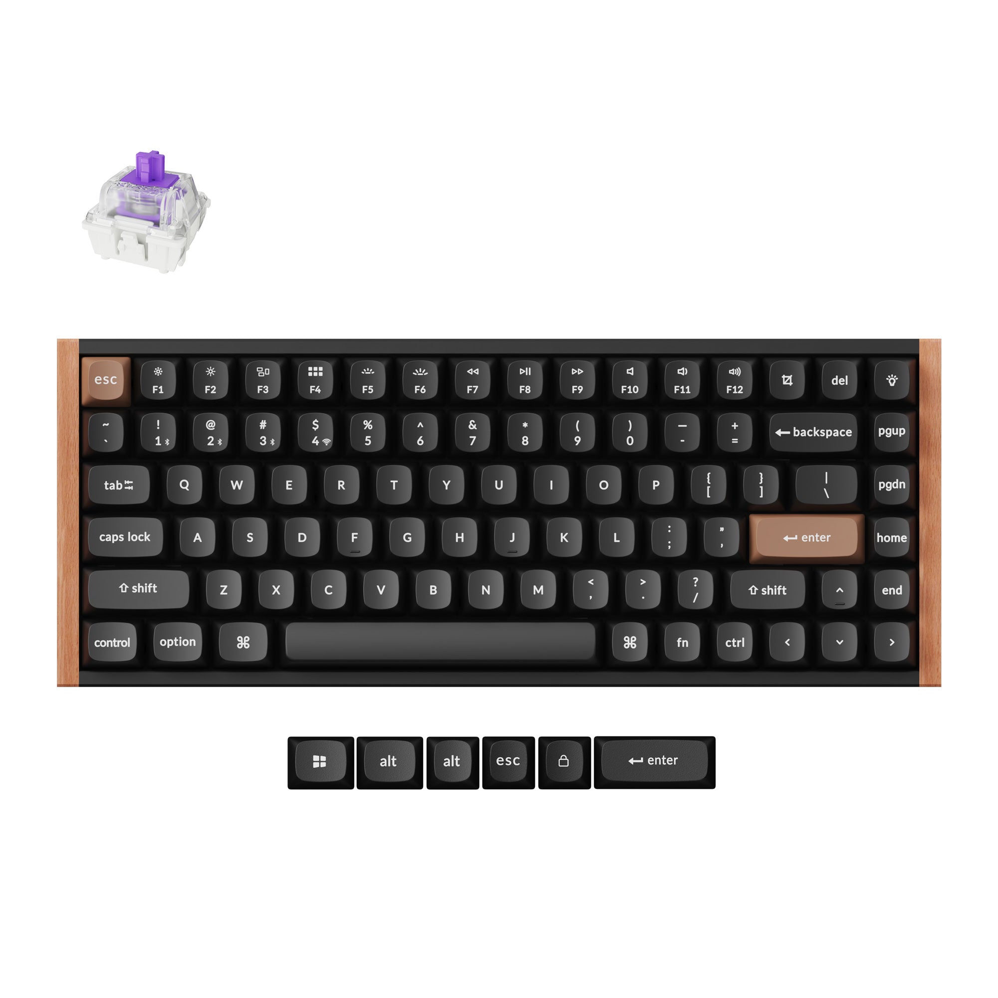 【キーボード】Keychron K2 HE Keychron K2 HE Wireless Magnetic Switch Custom Keyboard