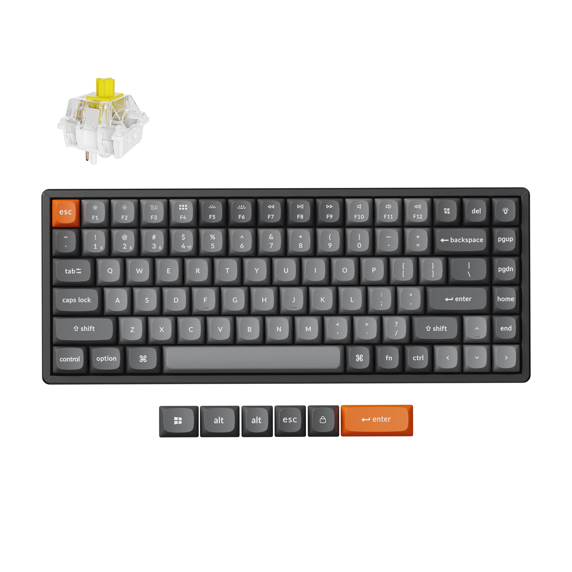 Keychron K2 Max US配列　RGBバックライト　美品！ Keychron K2 Max QMK Wireless Mechanical Keyboard – Keychron Middle