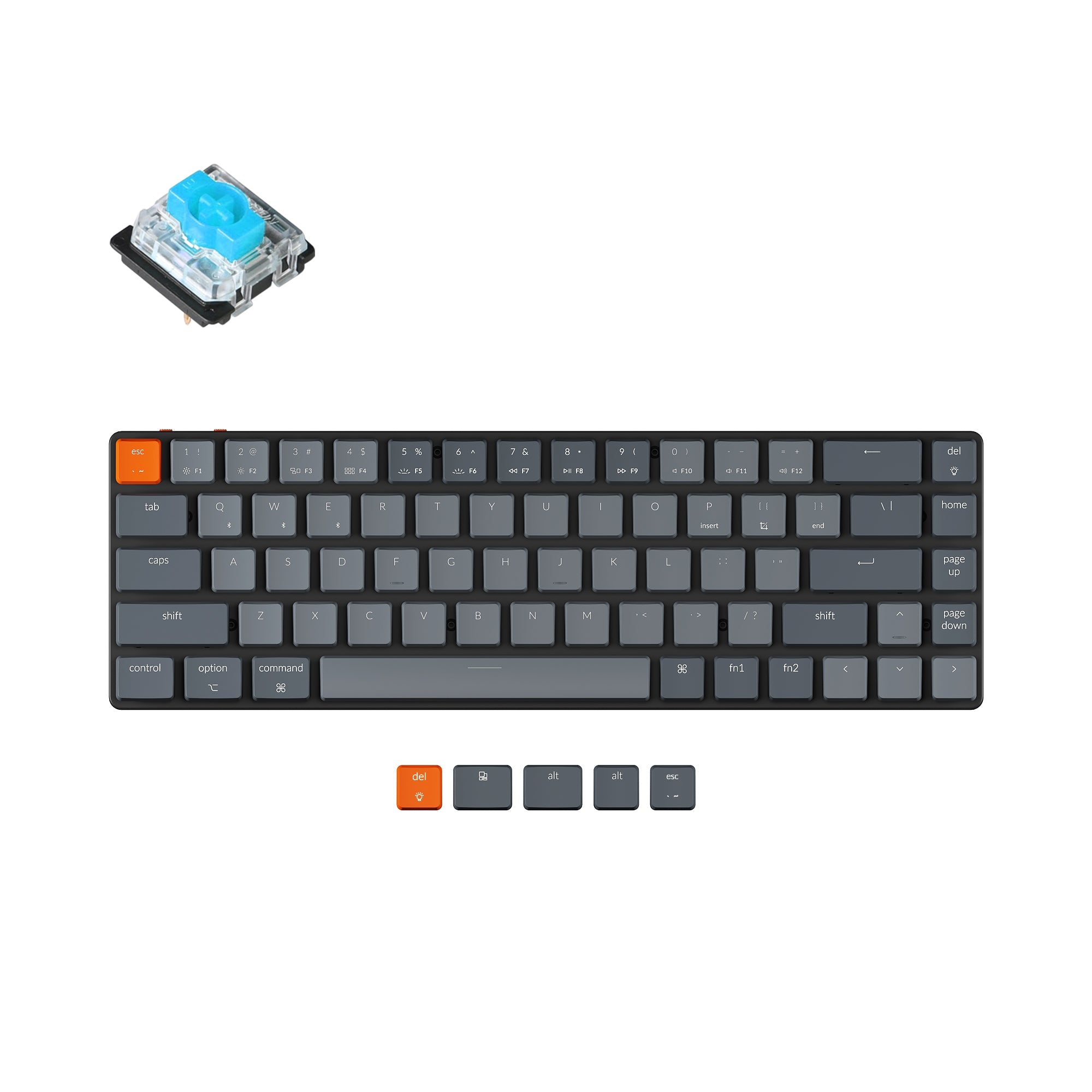Keychron K7 Ultra-slim Wireless Mechanical Keyboard – Keychron