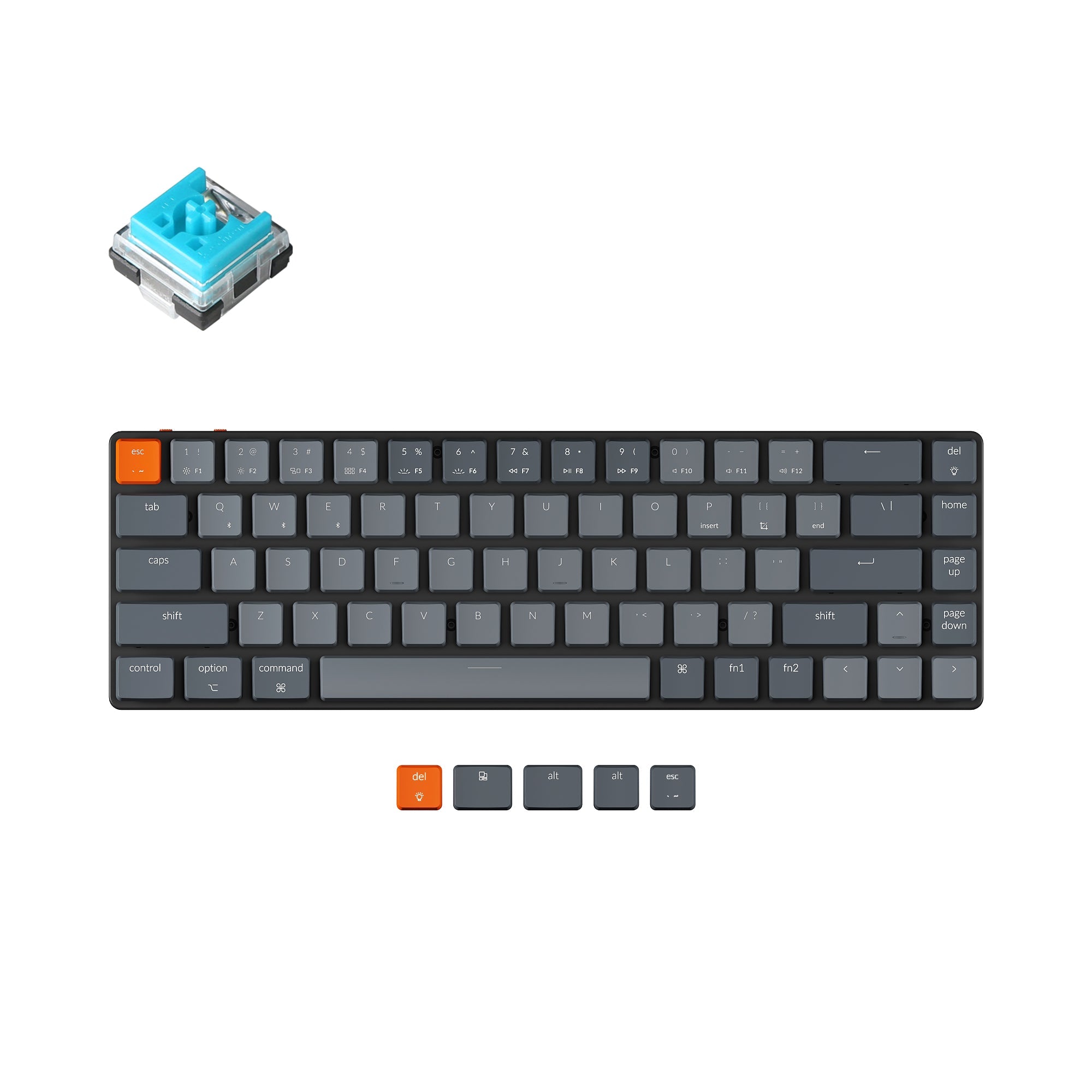 Keychron K7 Ultra-slim Wireless Mechanical Keyboard – Keychron