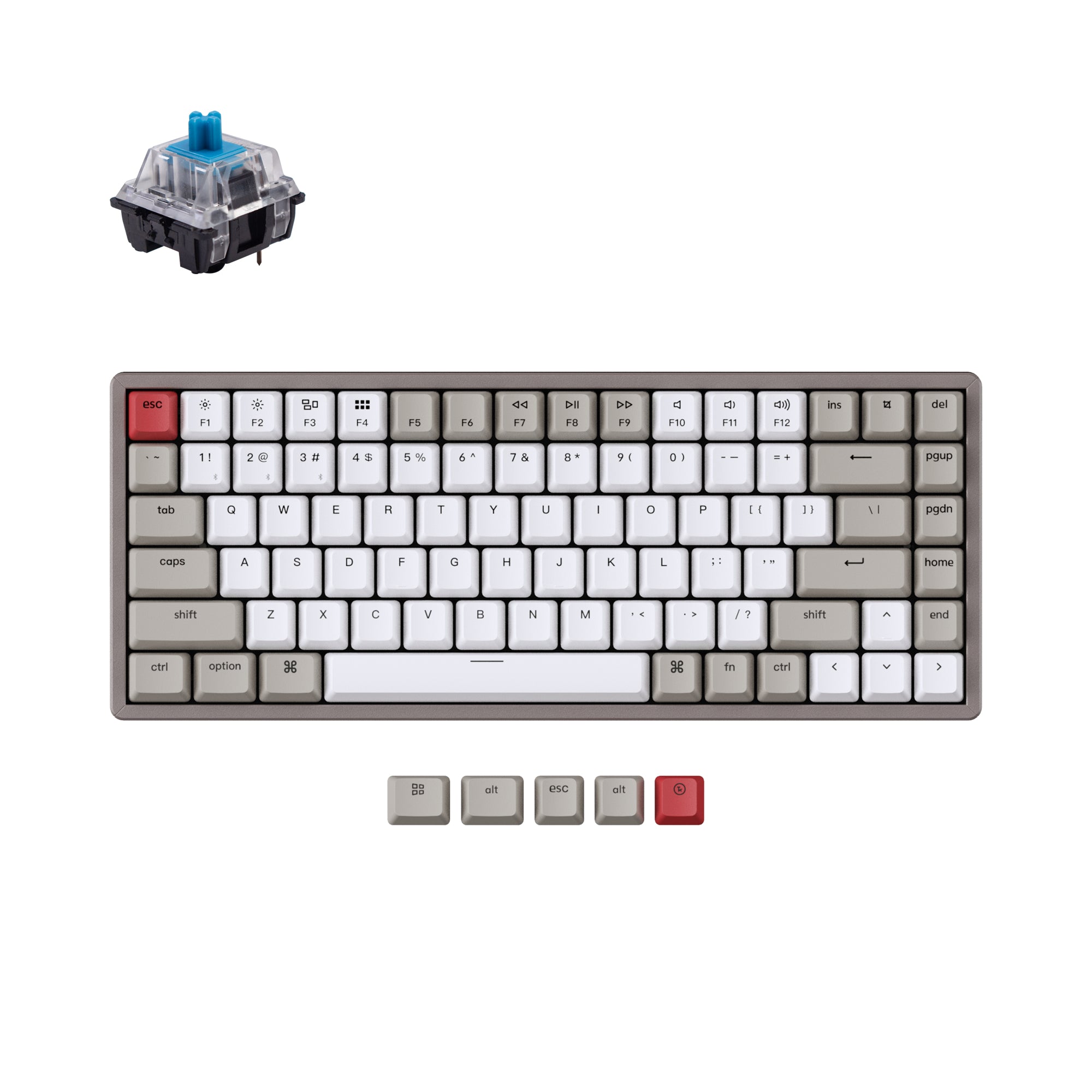 Keychron K2 Non-Backlight Wireless Mechanical Keyboard – Keychron