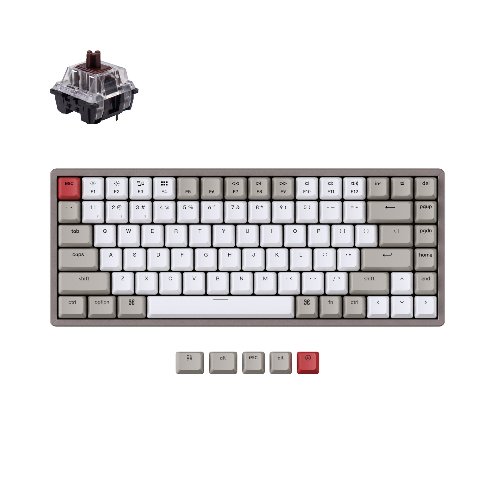 Keychron K2 Non-Backlight Wireless Mechanical Keyboard – Keychron