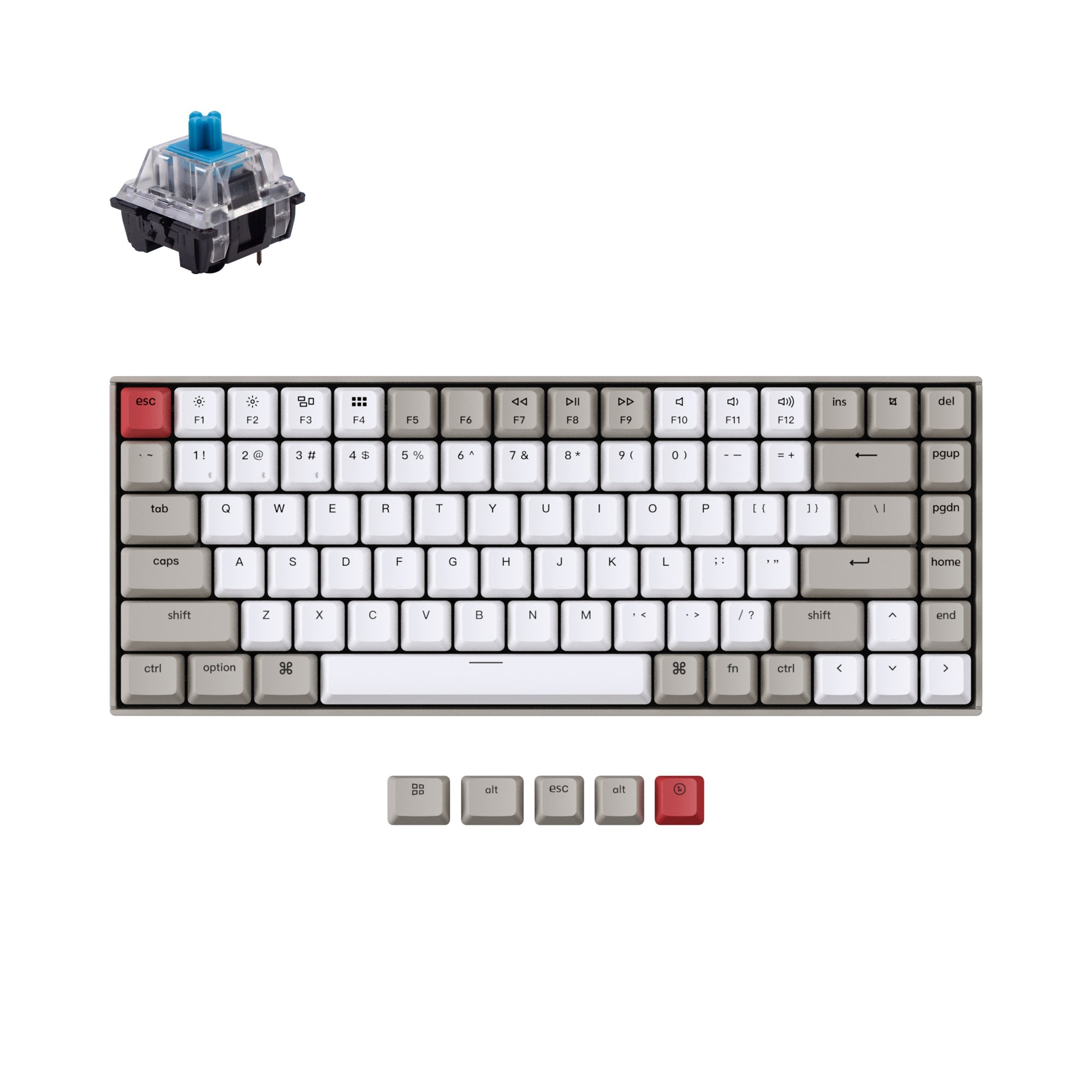 Keychron K2 Non-Backlight Wireless Mechanical Keyboard – Keychron