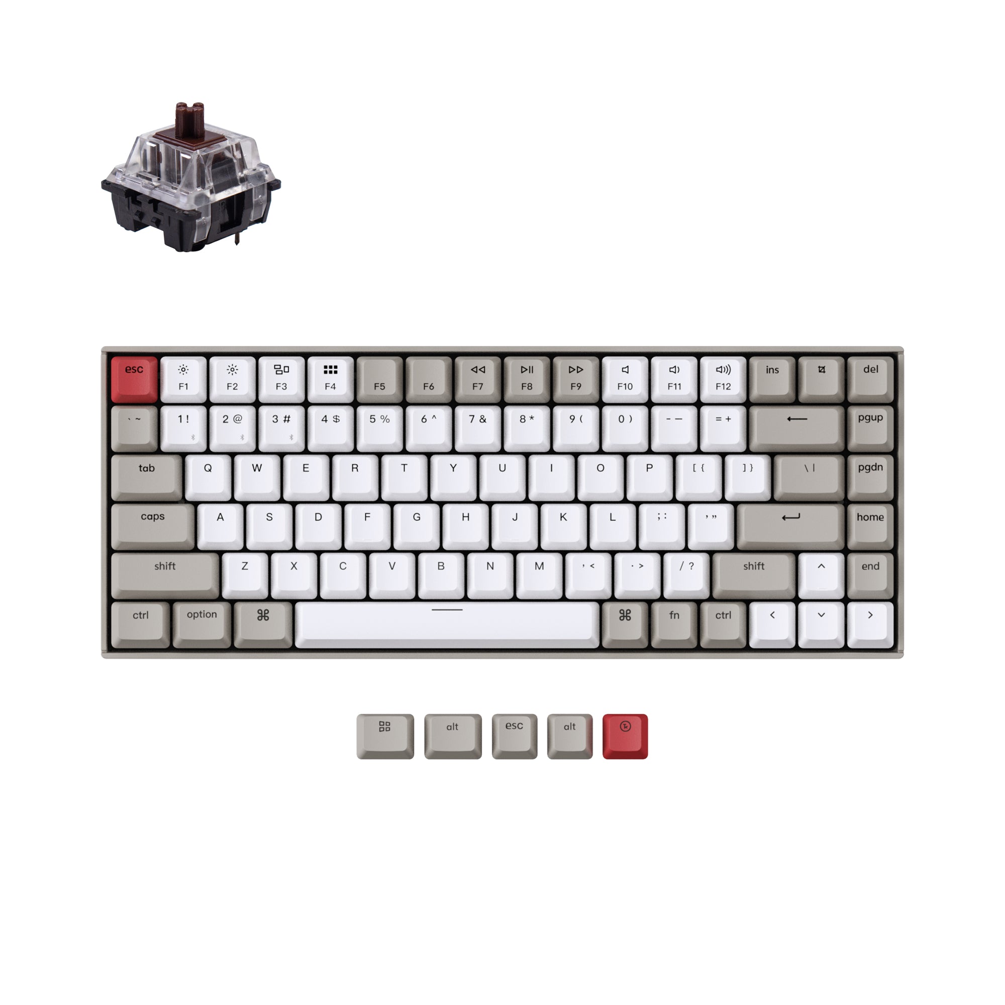 Keychron K2 Non-Backlight Wireless Mechanical Keyboard – Keychron