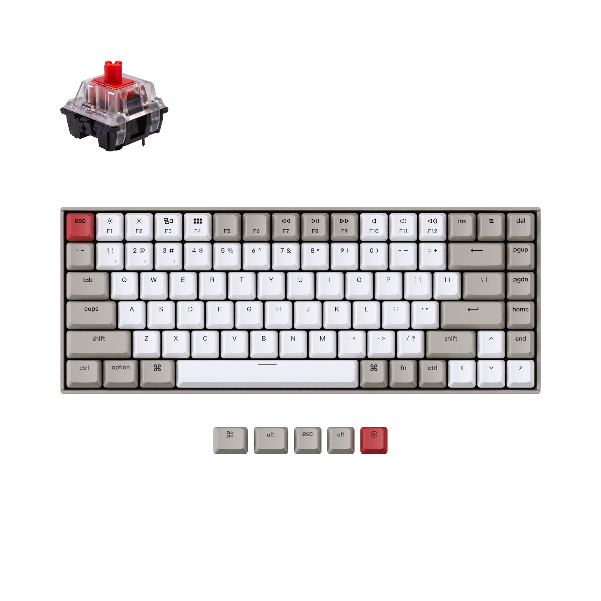Keychron K2 Non-Backlight Wireless Mechanical Keyboard – Keychron
